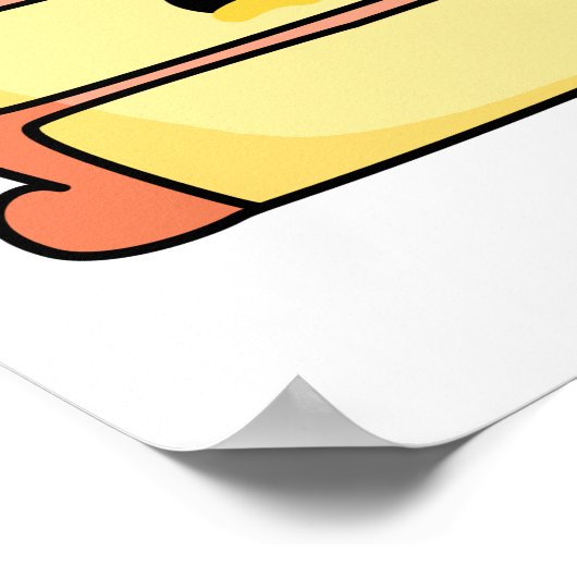 Cute Kawaii Cake Poster (Hoek)