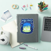 Cute Kawaii Cake Sticker (iPad Cover)