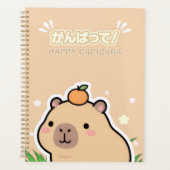Cute Kawaii Capybara Planner (Voorkant)