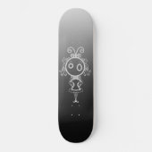 Cute Kawaii Cartoon Girl Persoonlijk Skateboard (Voorkant)