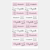 Cute Kawaii Cartoon Kitty Cat Persoonlijke Kindere Labels (Vel)