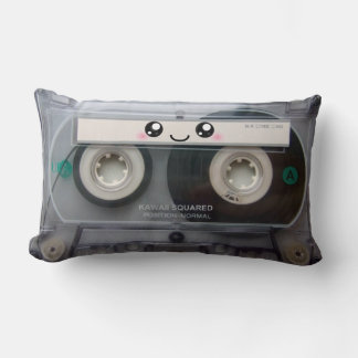 Cute Kawaii Cassettebandje kussen/kussen Kussen