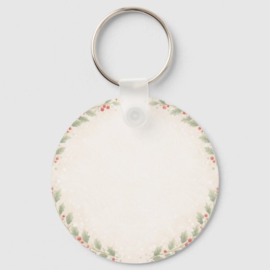 Cute Kawaii Cat Face Keychain (Achterkant)