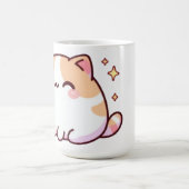 Cute kawaii cat koffiemok (Center)