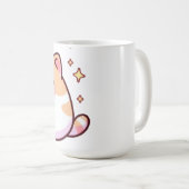 Cute kawaii cat koffiemok (Voorkant rechts)