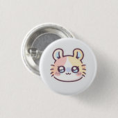 Cute Kawaii Cat Pin – Adorable Kitty Button Badge (Voorkant /achterkant)