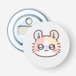 Cute Kawaii Cat Pin – Adorable Kitty Button Badge Flesopener