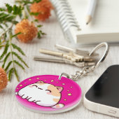 Cute kawaii cat sleutelhanger (Voorkant Rechts)