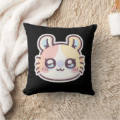 Cute Kawaii Cat Throw Pillow – Adorable Kitty  Kussen (Deken)
