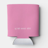 Cute Kawaii Cats in Black and White met roze Blikjeskoeler (Achterkant)