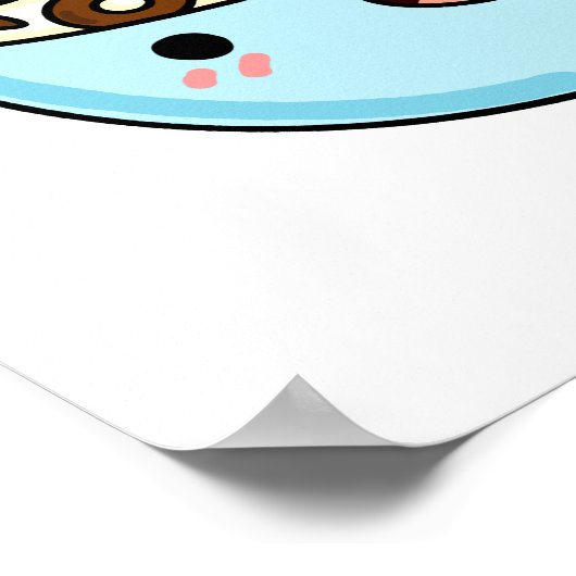 Cute Kawaii Cereal Poster (Hoek)