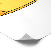 Cute Kawaii Cheese and Crack-er Poster (Hoek)