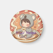 Cute Kawaii Chibi Koala Koelkastmagneet Magneet (Voorkant)