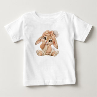 Cute Kawaii Chibi Konijn Baby T-Shirt