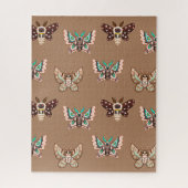 Cute Kawaii Chibi Moths Legpuzzel (Verticaal)