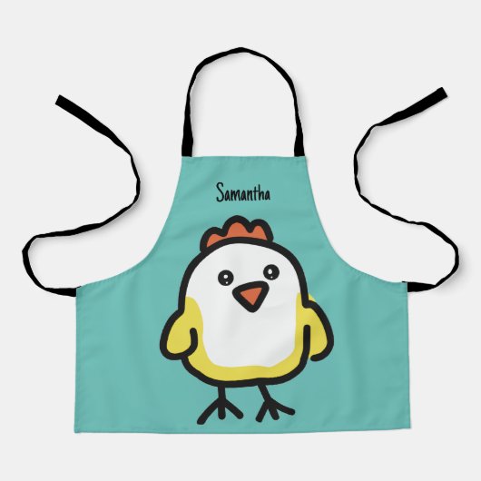 Cute Kawaii Chicken Chick Schort (Voorkant)