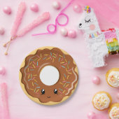Cute Kawaii chocolade donut party bord (Feest)