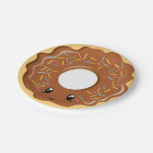 Cute Kawaii chocolade donut party bord (Gekanteld)