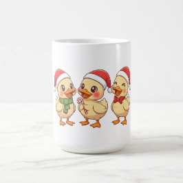Cute Kawaii Christmas Ducks | Festive Holiday  Koffiemok