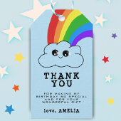 Cute Kawaii Cloud Rainbow Kind Birthday Dank u Cadeaulabel