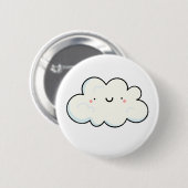 Cute Kawaii Cloud Ronde Button 5,7 Cm (Voorkant /achterkant)