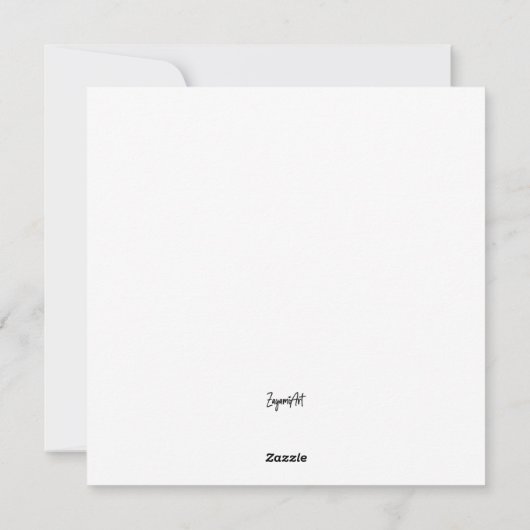 Cute Kawaii Clouds Feestdagenkaart (Achterkant)