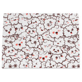 Cute Kawaii Clouds Groot Cadeauzakje (Voorkant)