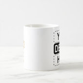 Cute Kawaii Coffee Mug | But First, Coffee | Smile Koffiemok (Center)