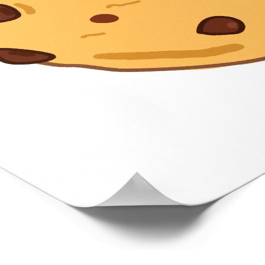 Cute Kawaii Cookie Poster (Hoek)