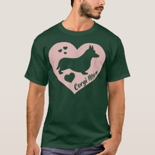Cute kawaii corgi mam welsh corgi hond knuppels t-shirt