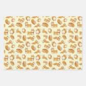 Cute Kawaii corgi puppy dog Inpakpapier Vel (Voorkant 2)