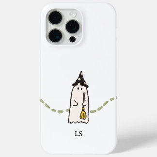 cute kawaii cozy spooky halloween iPhone 15 pro max hoesje