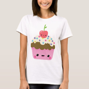 Cute Kawaii Cupcake T-shirt
