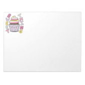  Cute Kawaii Cupcake with Text Notitieblok (Voorkant)