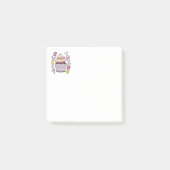  Cute Kawaii Cupcake with Text Post-it® Notes (Voorkant)