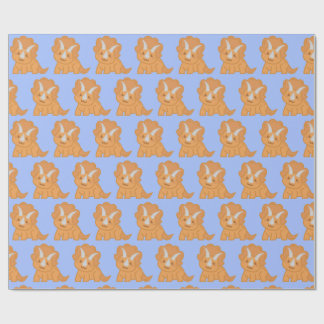 Cute Kawaii Dinosaurus Patroon voor Kinderen | Kle Cadeaupapier