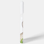 Cute Kawaii Duck with Yellow Flowers Case-Mate iPhone Case (Achterkant / Rechts)