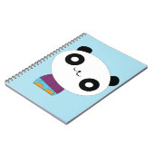 Cute kawaii echte chill panda notitieboek (Linkerzijde)
