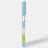 Cute Kawaii Eend Brood Hoofd Pastel iPhone Hoesje (Achterkant / Rechts)