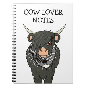 Cute Kawaii Emo Koe Notitieboek