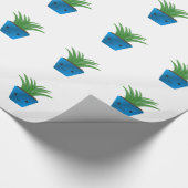 Cute kawaii Fern Cadeaupapier (Hoek)