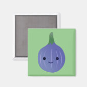 Cute Kawaii Fig Magneet (Voorkant / Achterkant)