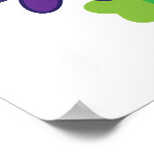 CUTE Kawaii FLOWER Character Poster (Hoek)