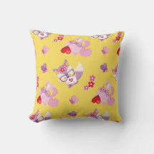 Cute Kawaii Fox Boho Valentijn Foxes Yellow