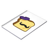 Cute Kawaii French Toast Notitieboek (Linkerzijde)