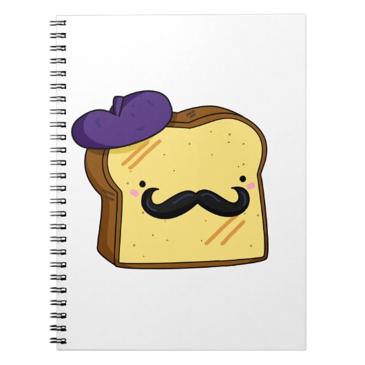 Cute Kawaii French Toast Notitieboek (Voorkant)
