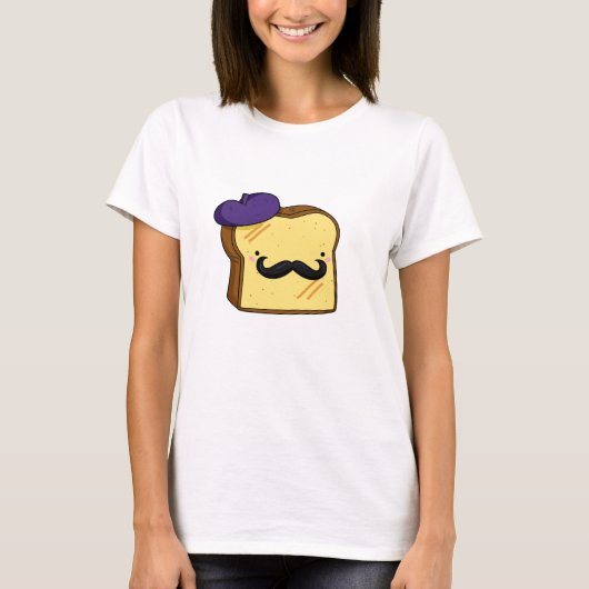 Cute Kawaii French Toast T-shirt (Voorkant)