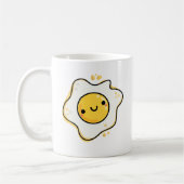 Cute Kawaii Fried Egg Koffiemok (Links)