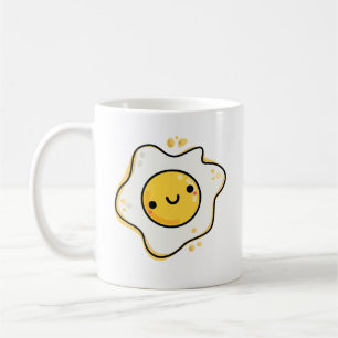 Cute Kawaii Fried Egg Koffiemok