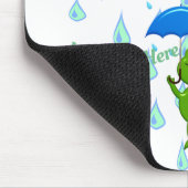 Cute Kawaii Frog and Rain Muismat (Hoek)